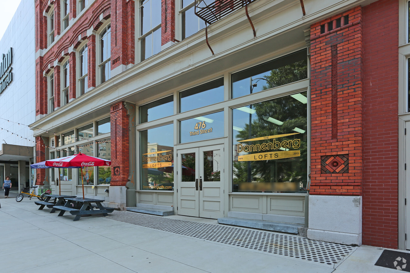 Dannenberg side front entrance